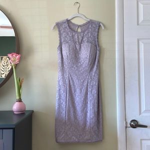 ModCloth lavender stretch lace mini dress size S